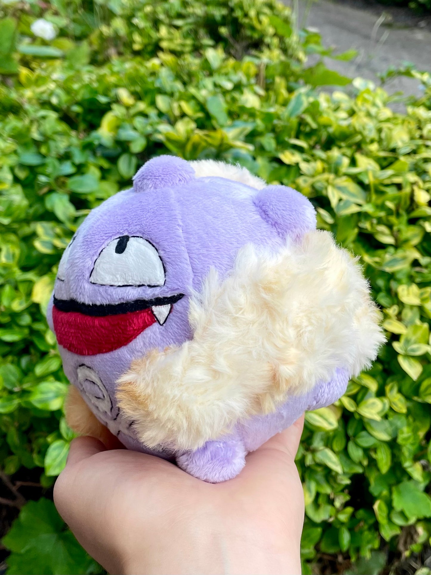 Made to Order Hand Made Plush - Poison Smoke Ball Pocket Monster Plush. Normal, Shiny, Pumpkin, Imitation and Coffee Plushies Available. (Up to 3 Week Wait)