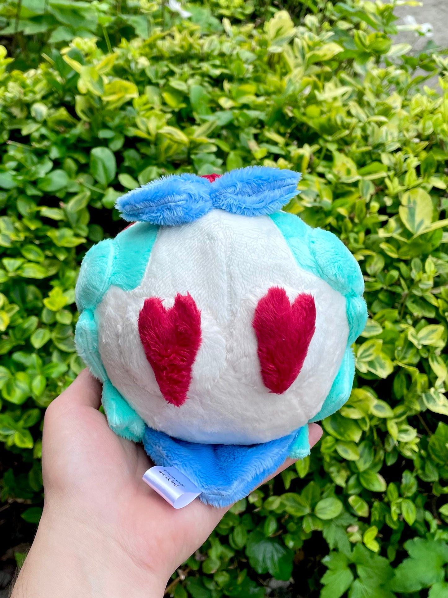 Made to Order Hand Made Plush - Round Grass Owl Pocket Monster Plush, Shiny or Normal Colours Available. (Up to 3 Week Wait)