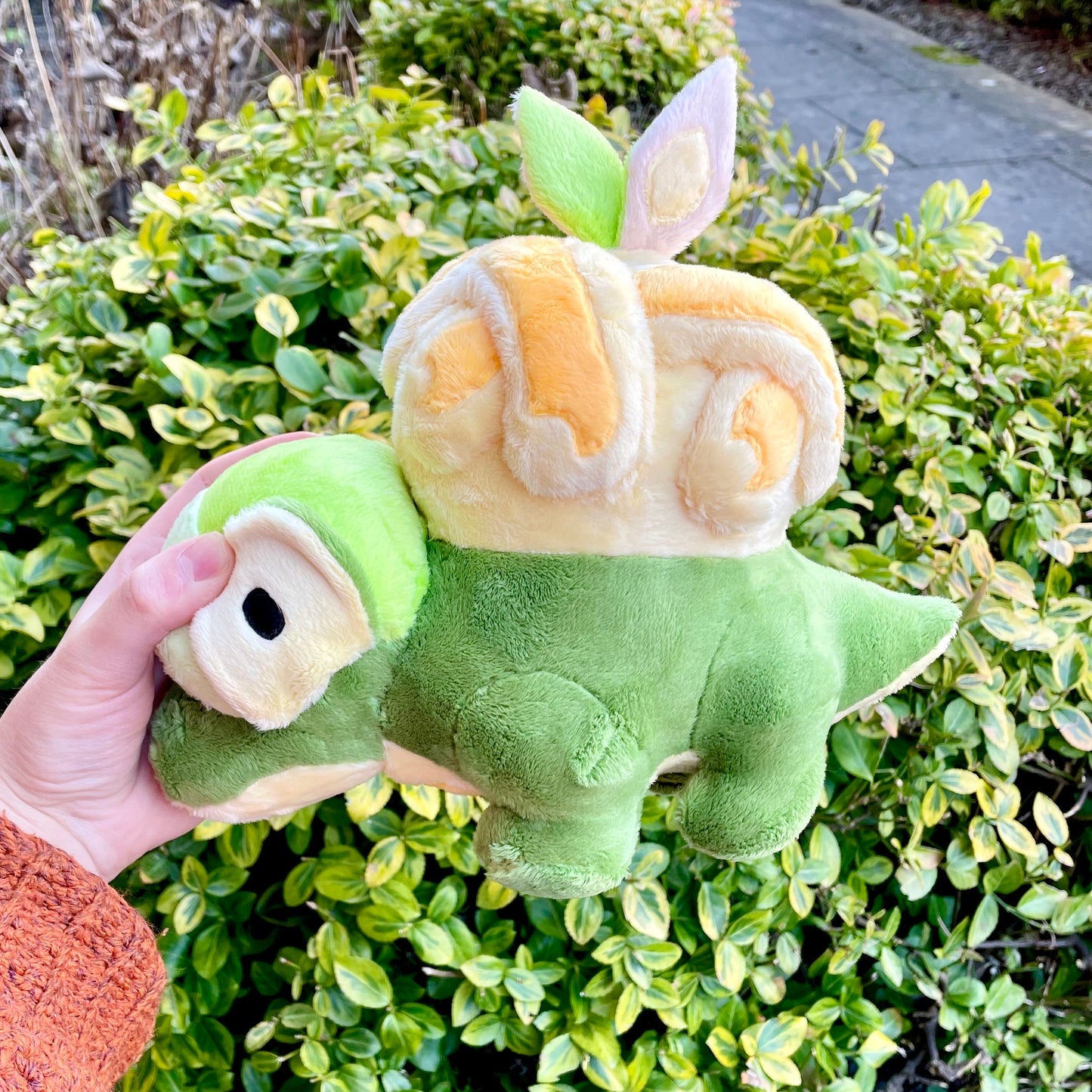Made to Order Hand Made Plush (Up to Three Weeks to Ship) - Apple Pie Dragon Plushie.
