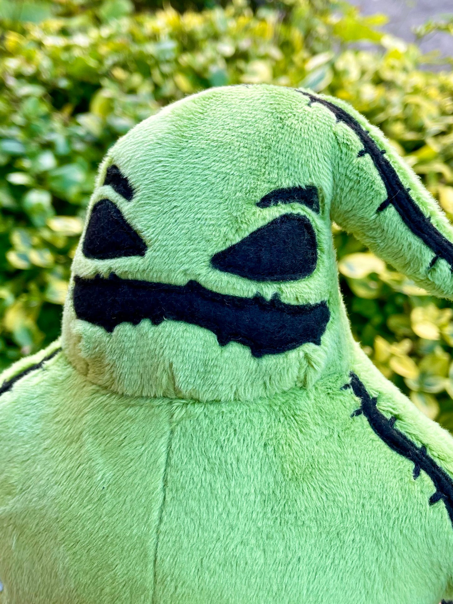 Hand Made Plush - Green Oogie Bag Bug Monster, Christmas Nightmare Hand Crafted Plushie, Ready to Post