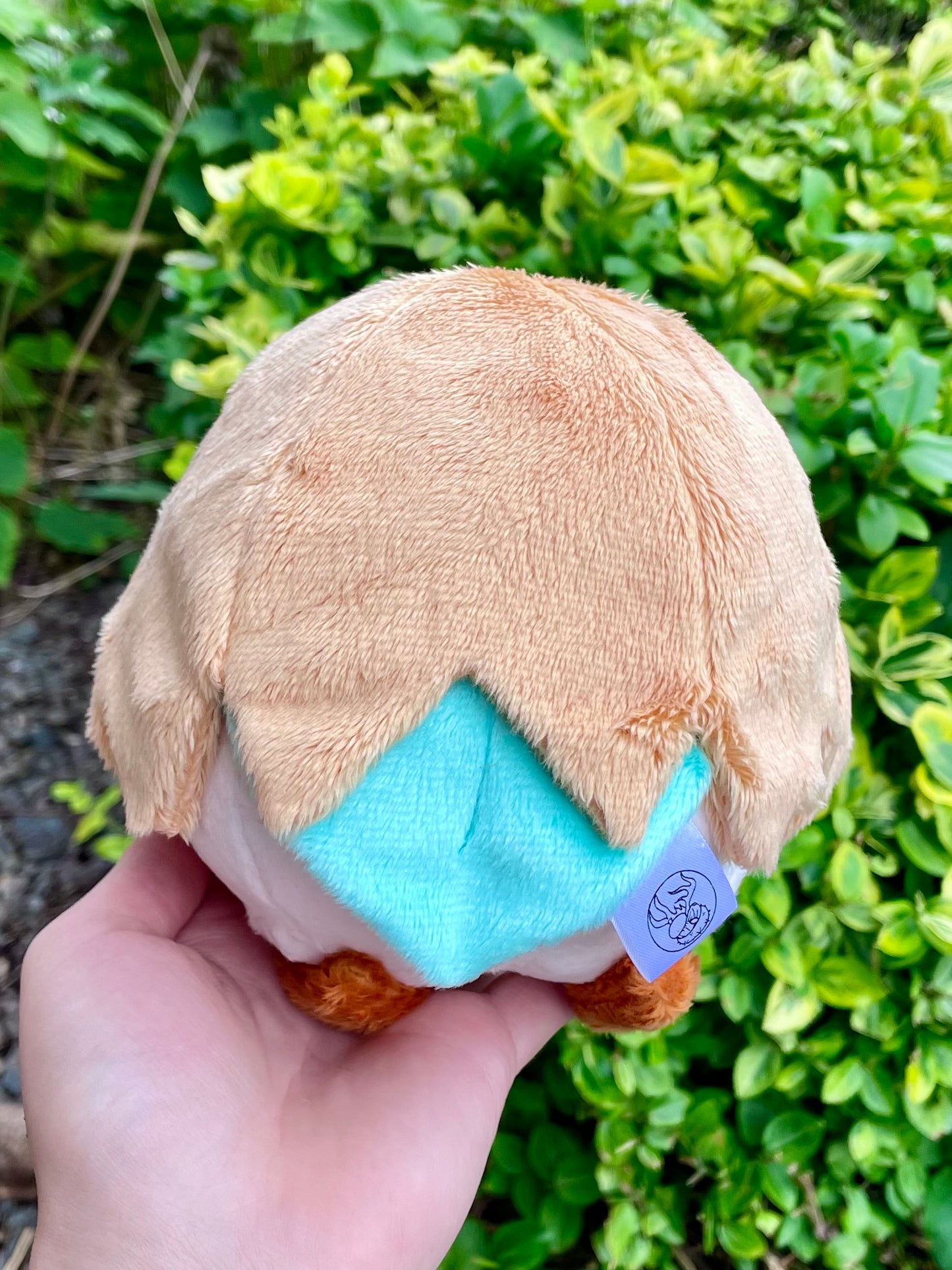 Made to Order Hand Made Plush - Round Grass Owl Pocket Monster Plush, Shiny or Normal Colours Available. (Up to 3 Week Wait)
