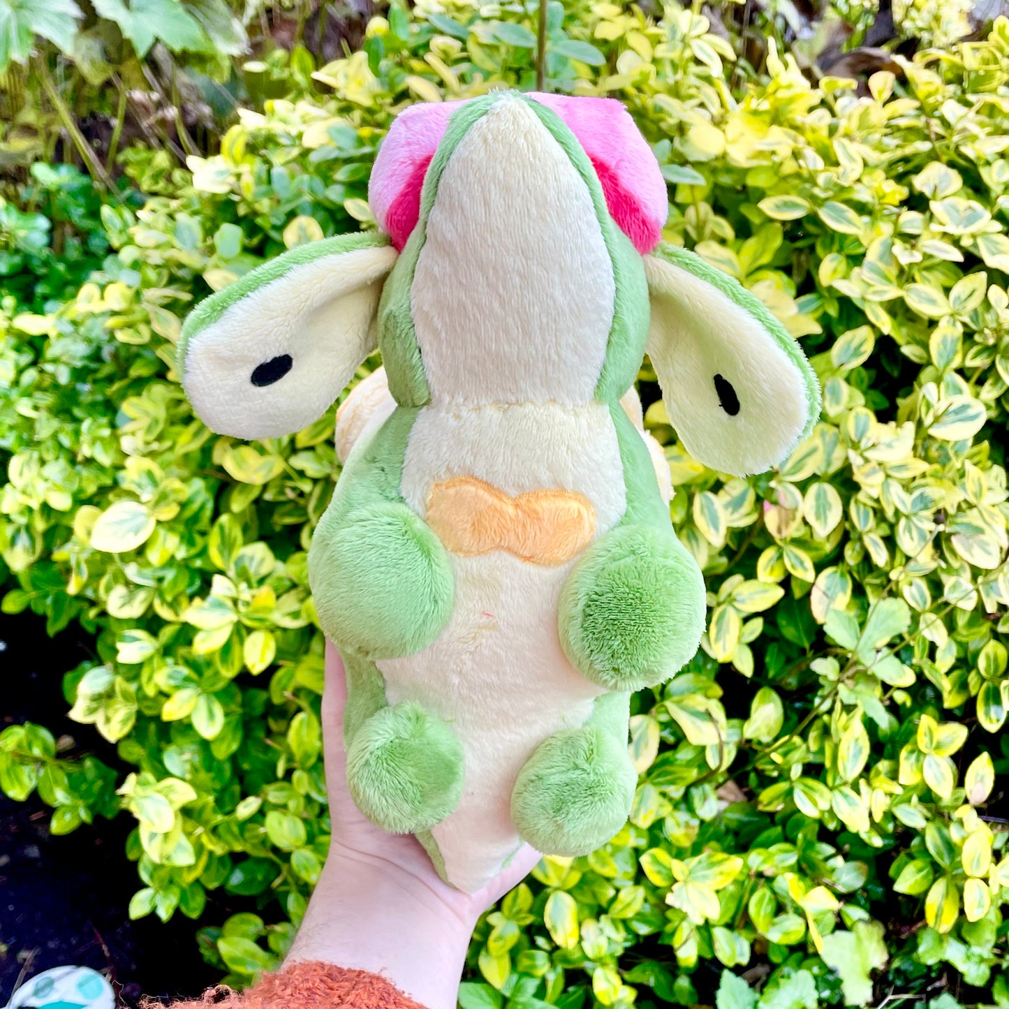 Hand Made Plush - Apple Pie Dragon Plushie, Ready to Post.