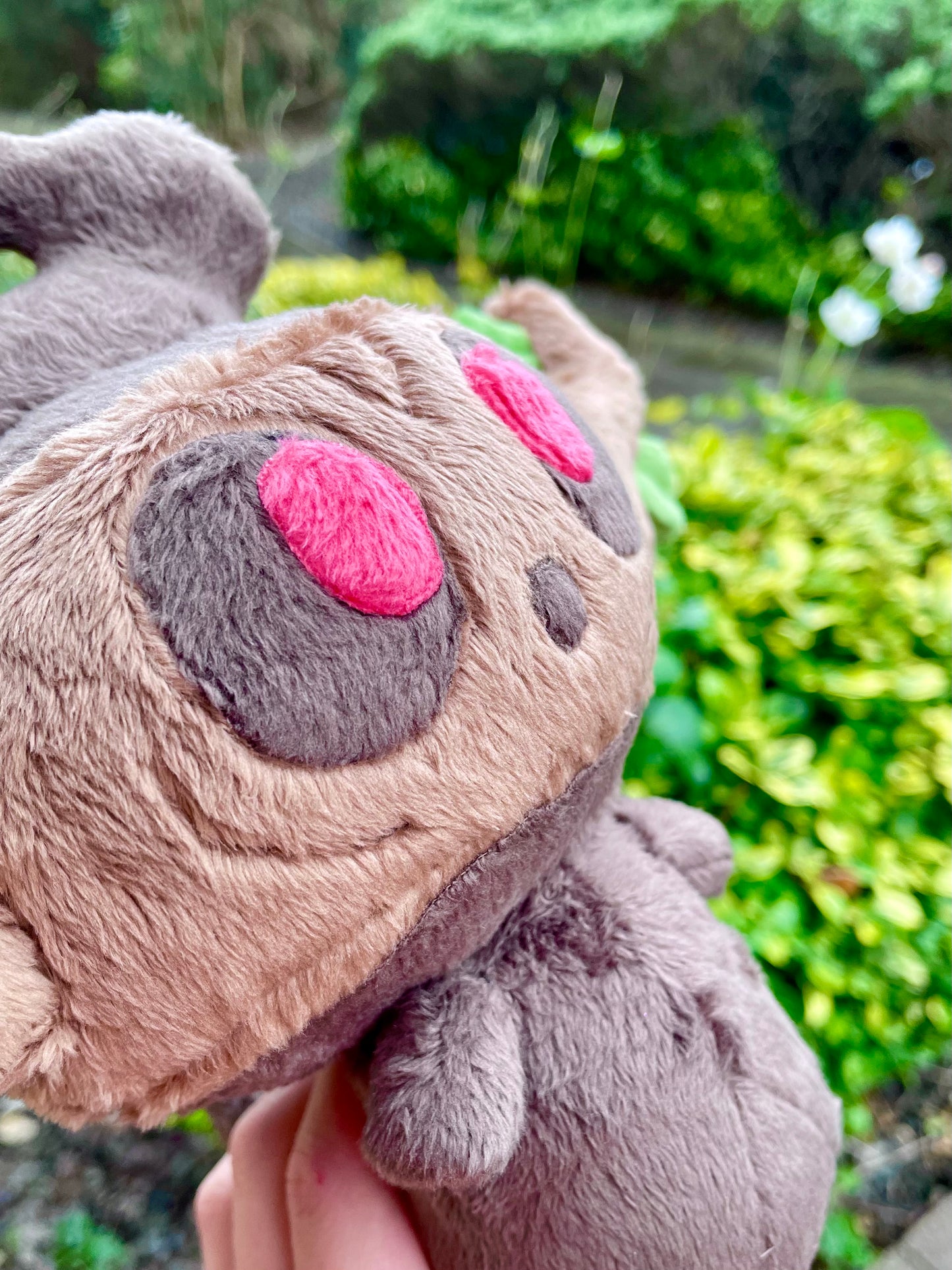 Hand-Crafted Plush, Made to Order - Ghost Tree Stump Pocket Monster, Normal or Shiny Variation