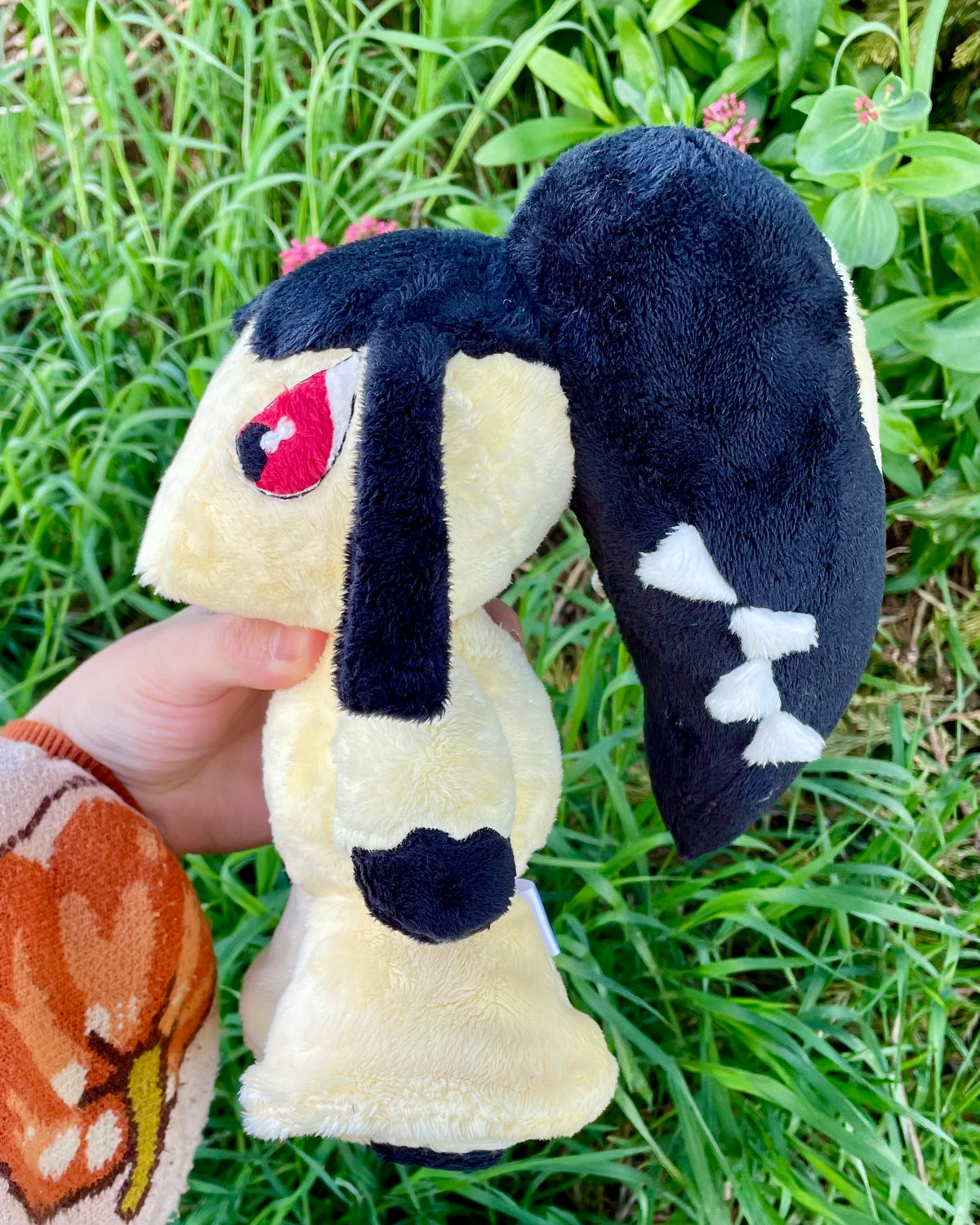 Made to Order Hand Made Plush - Hair Mouth Yokai Pocket Monster Steel Type Plush (3-4 Week Wait Time)
