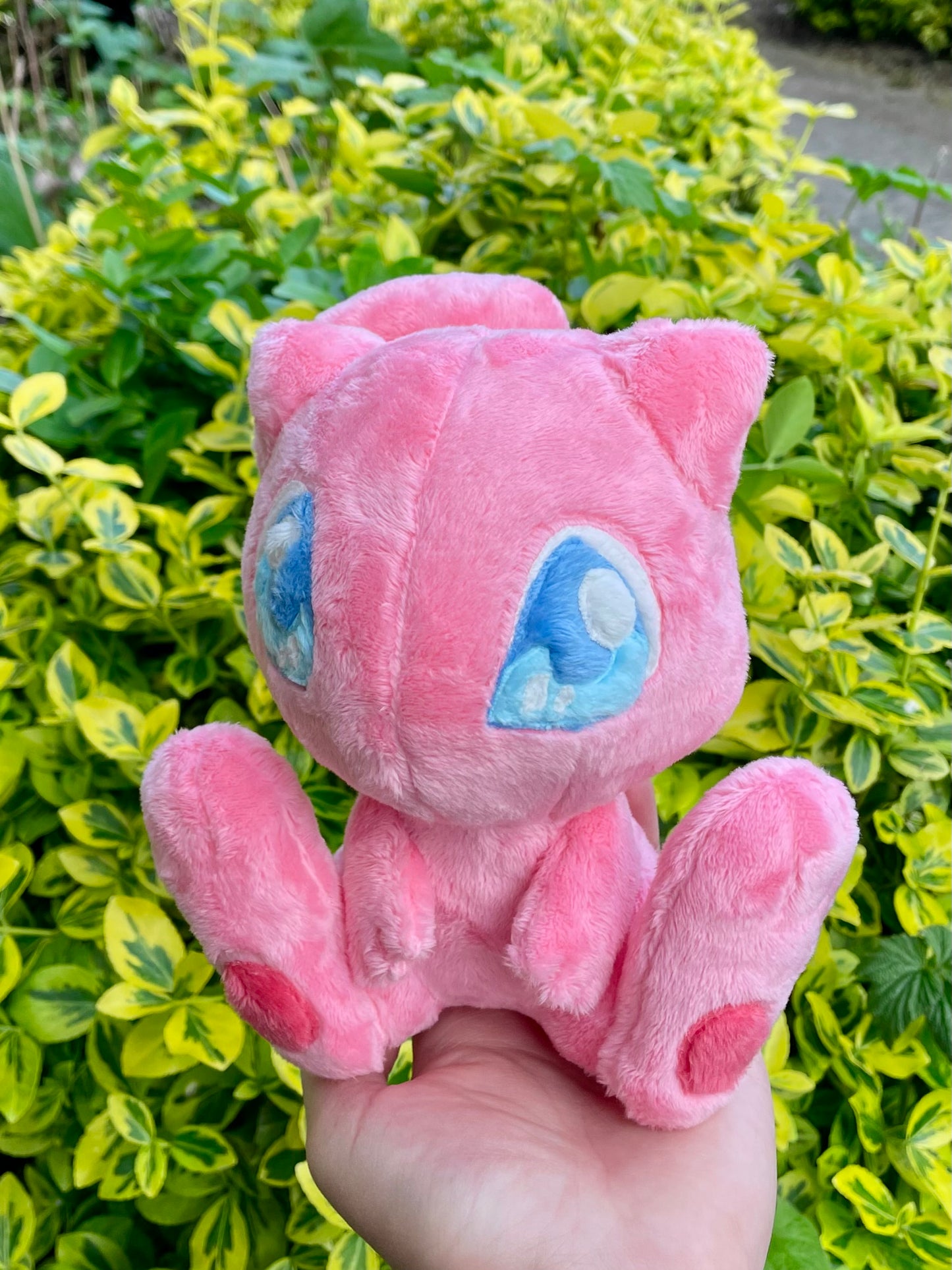 Hand Made Plush - Psychic Pink Pocket Monster Original Gene Plush, Ready to Post.
