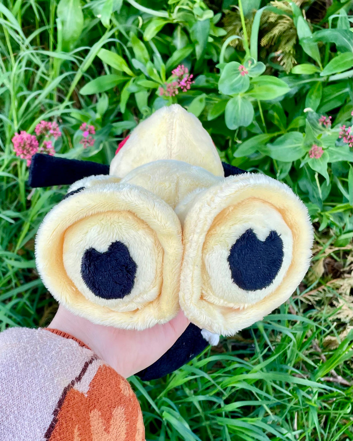 Made to Order Hand Made Plush - Hair Mouth Yokai Pocket Monster Steel Type Plush (3-4 Week Wait Time)