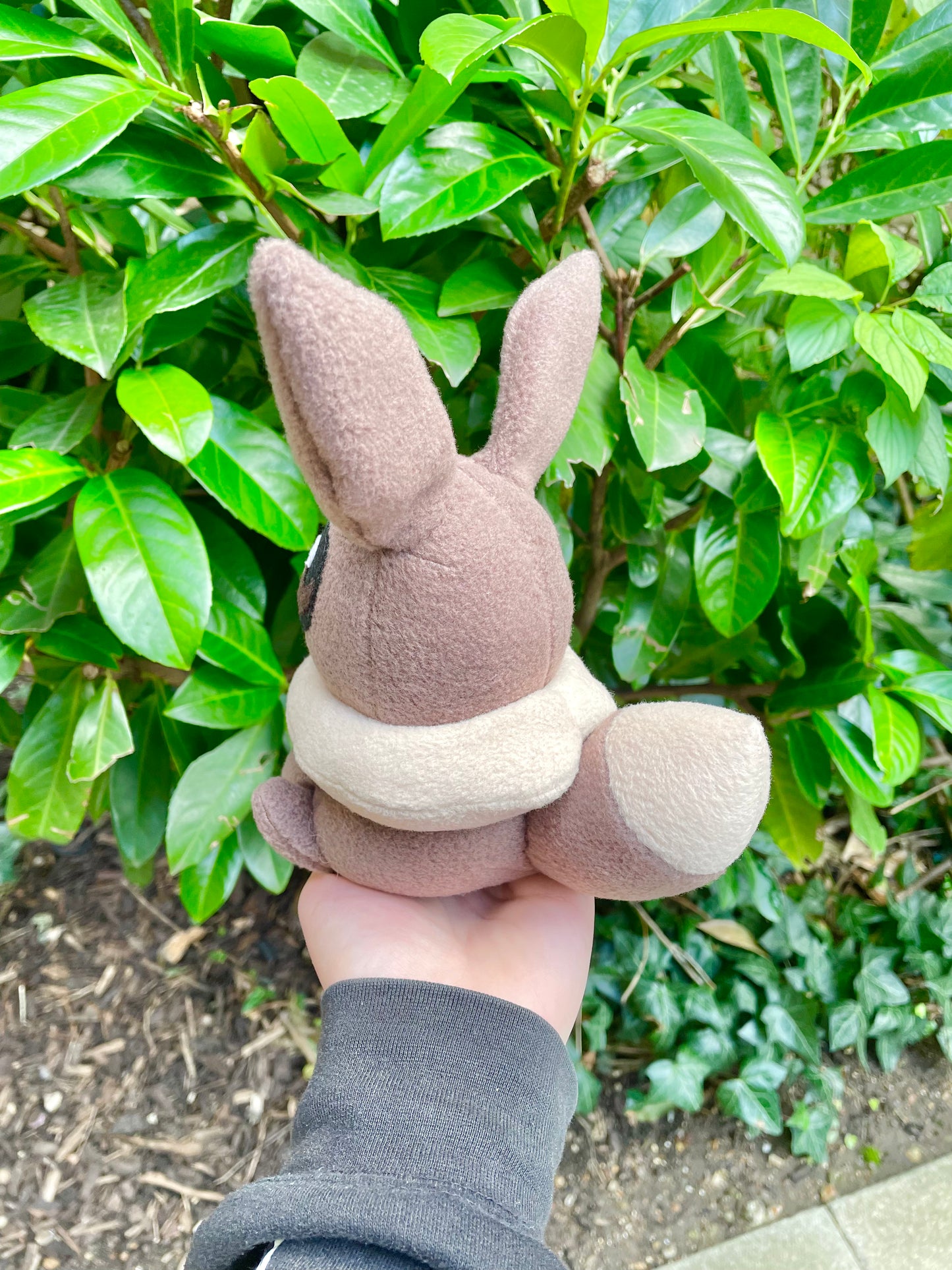 Chestnut Brown and Cream Pokémon inspired Eevee Plush