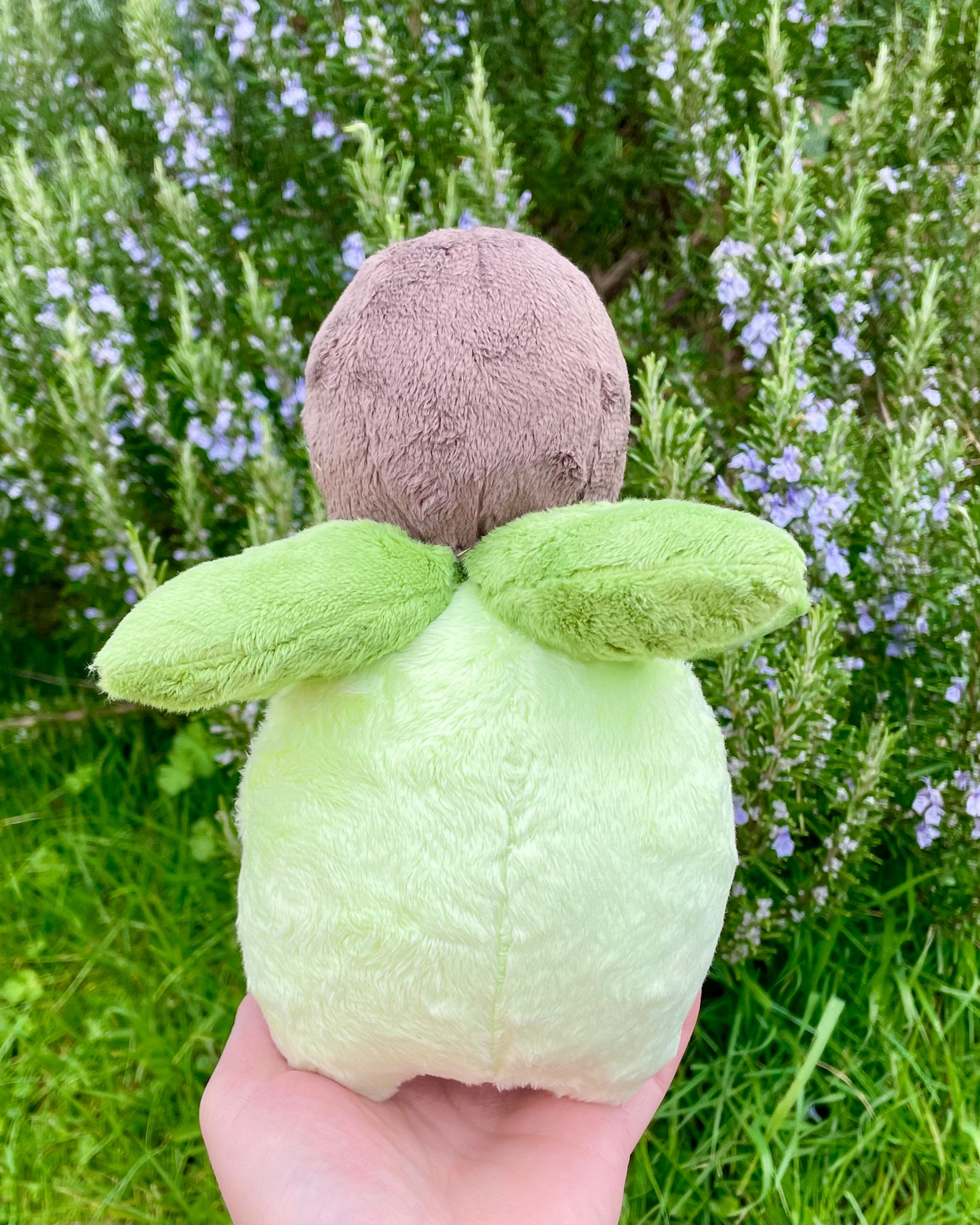 Hand-Crafted Plush, Made to Order - Small Olive Pocket Monster, Normal or Shiny Variation (Up to 4 Week Wait)