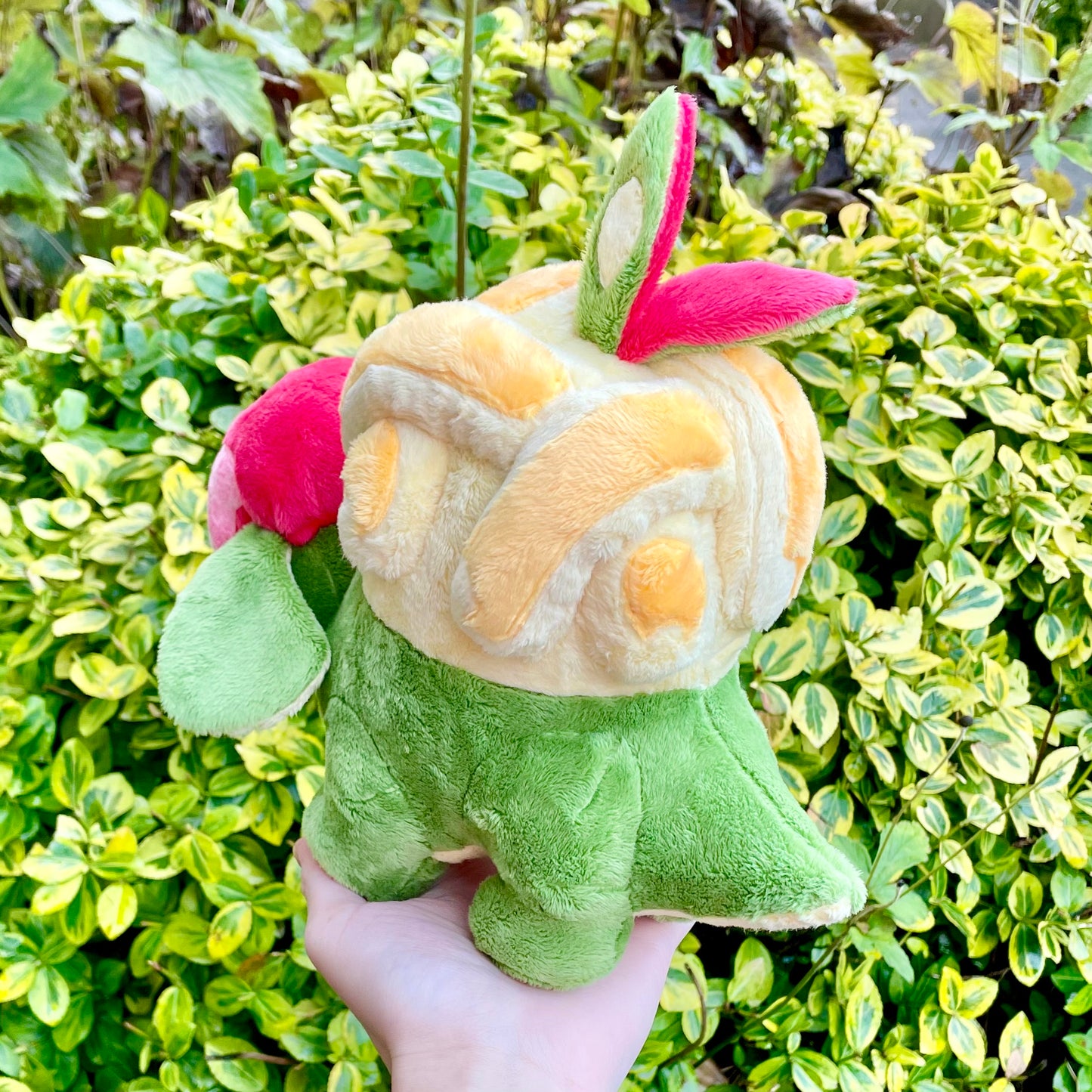 Hand Made Plush - Apple Pie Dragon Plushie, Ready to Post.