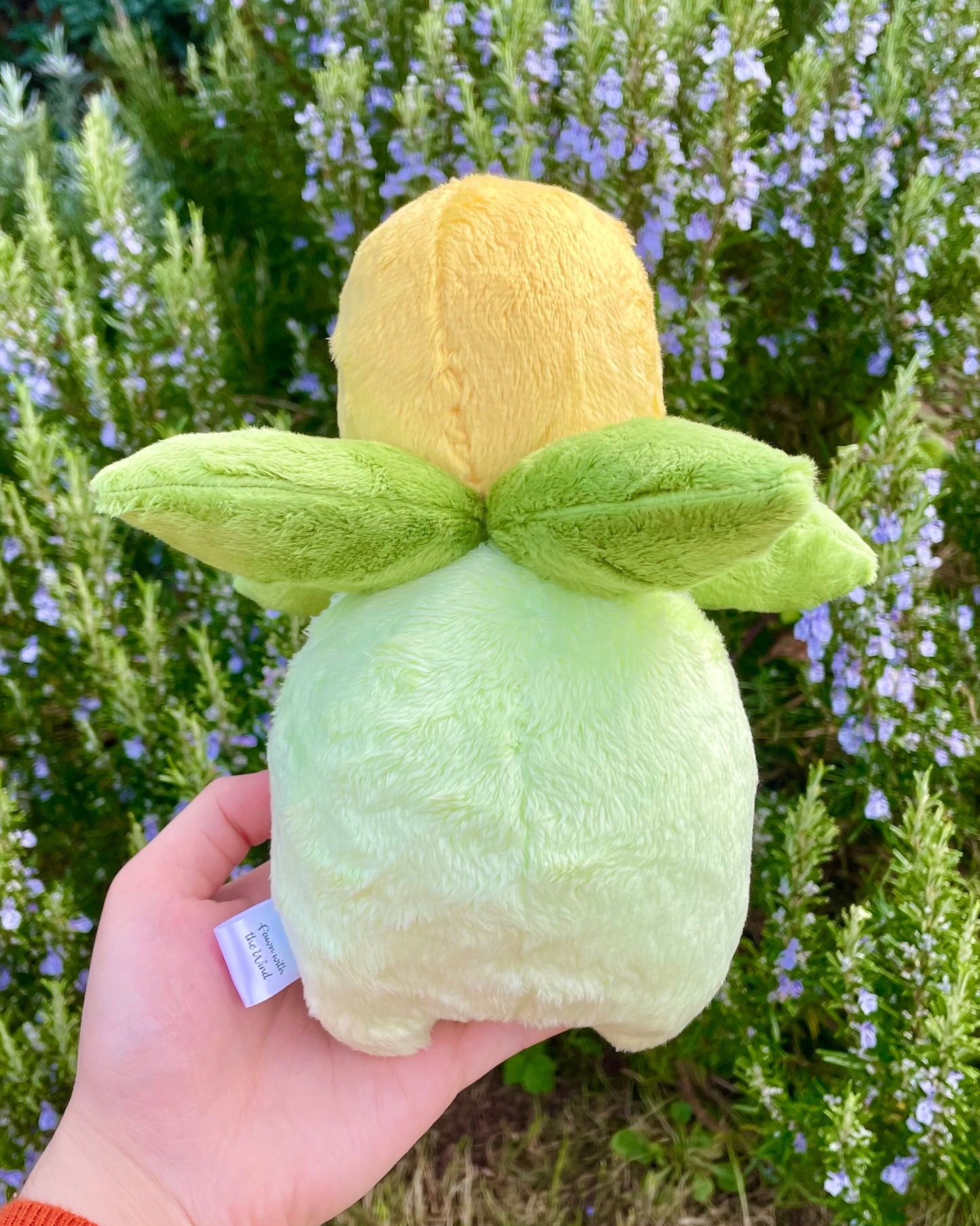 Hand-Crafted Plush, Made to Order - Small Olive Pocket Monster, Normal or Shiny Variation (Up to 4 Week Wait)