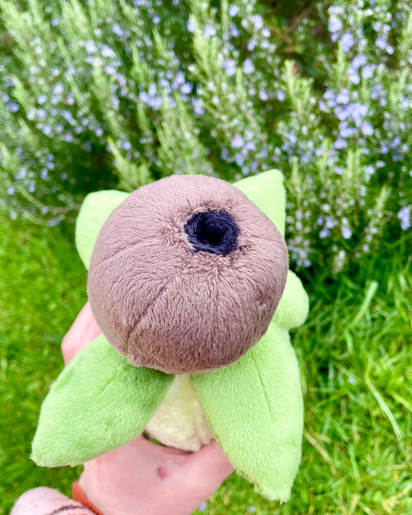 Hand-Crafted Plush, Made to Order - Small Olive Pocket Monster, Normal or Shiny Variation (Up to 4 Week Wait)