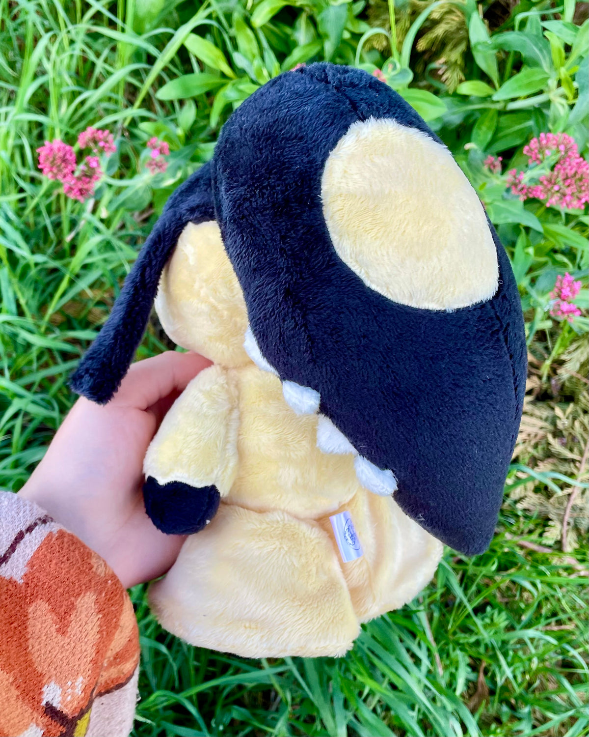 Made to Order Hand Made Plush - Hair Mouth Yokai Pocket Monster Steel Type Plush (3-4 Week Wait Time)