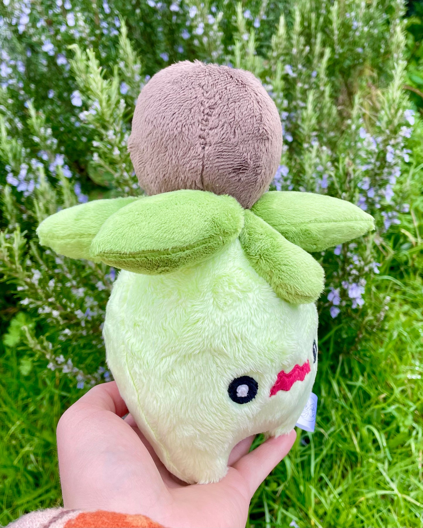 Hand-Crafted Plush, Made to Order - Small Olive Pocket Monster, Normal or Shiny Variation (Up to 4 Week Wait)
