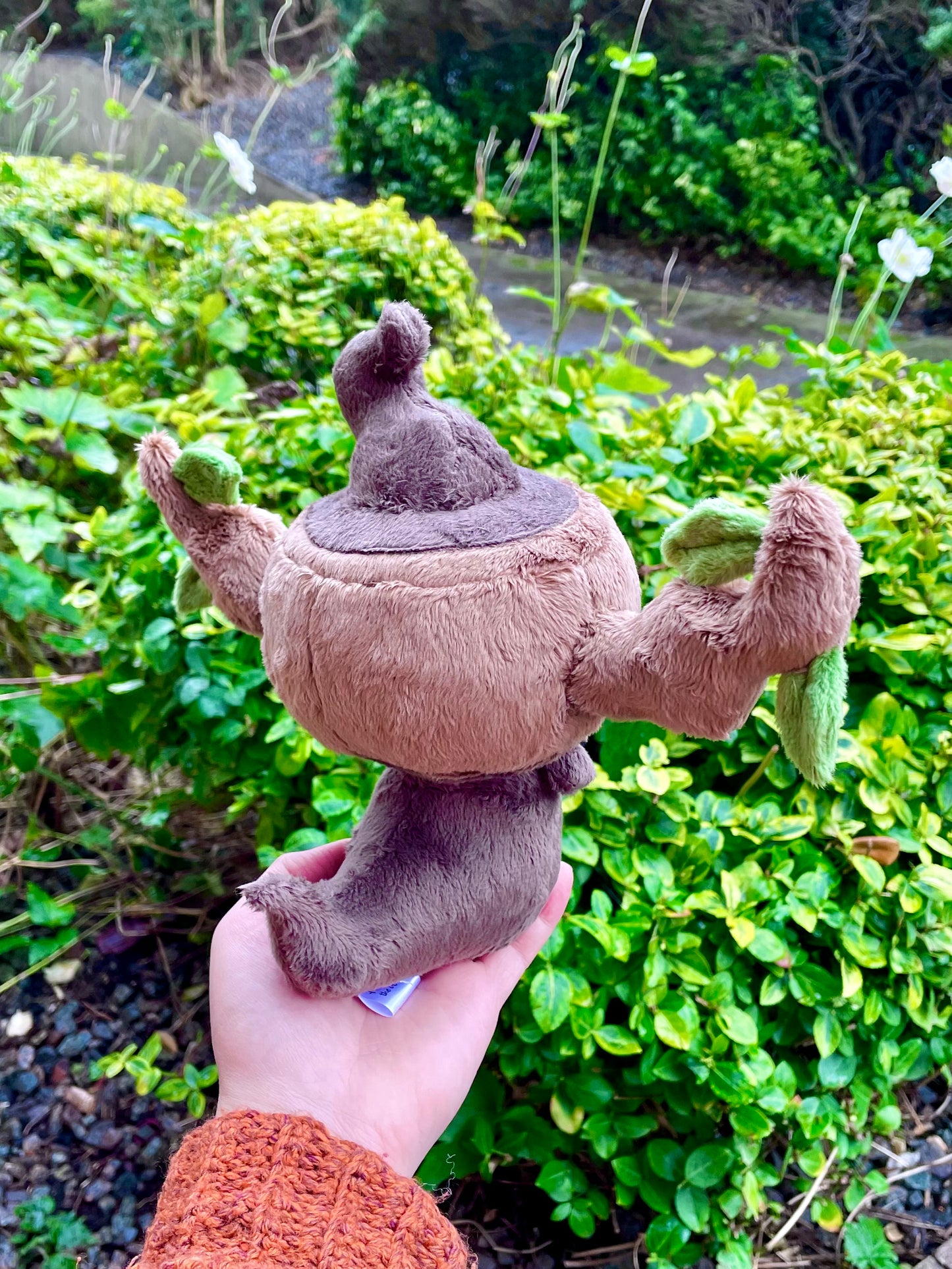 Hand-Crafted Plush, Made to Order - Ghost Tree Stump Pocket Monster, Normal or Shiny Variation